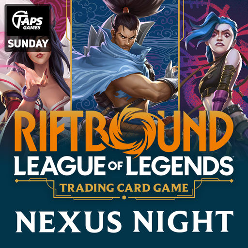 Riftbound Nexus Nights Entry Ticket (Sundays) Event Taps Games