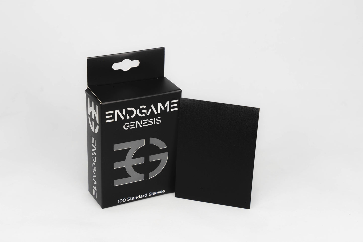 ENDGAME: Genesis Sleeves - Obsidian Black 100Ct Card Sleeves ENDGAME