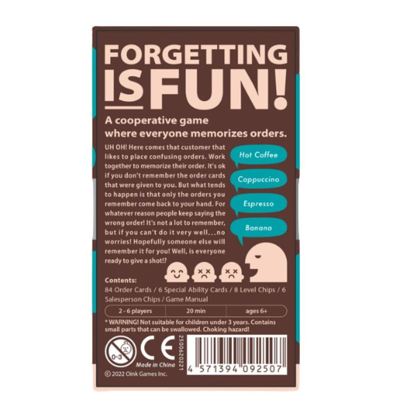 Order Overload Café Board Games Oink Games   