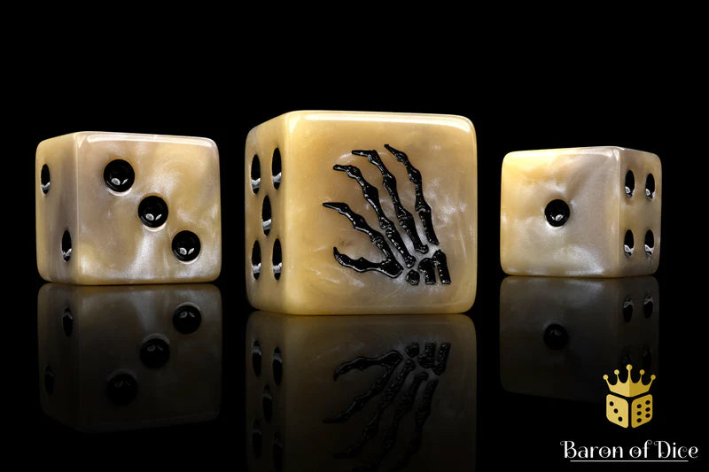 Baron of Dice: "Skeletons Rising" 25x16mm Square Corner Dice Dice & Gaming Accessories Baron of Dice