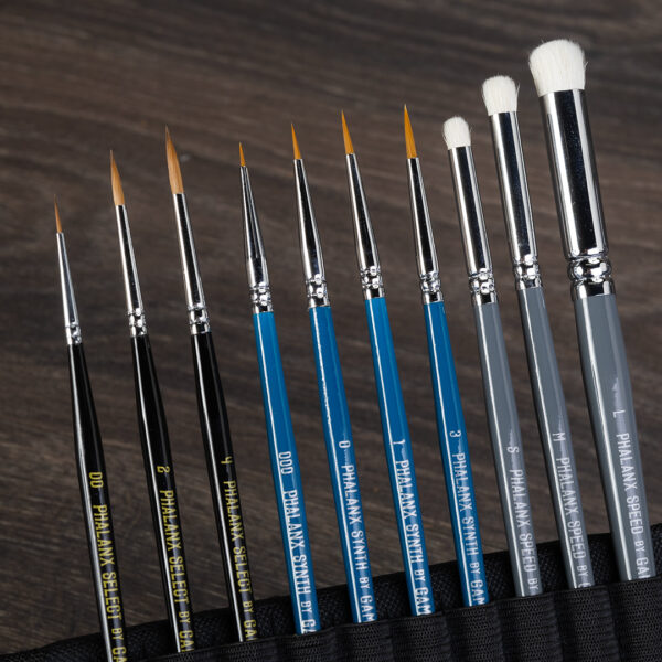 Game Envy: Phalanx OMNIBUS – 10-Brush Collection Paint, Tools and Bases Game Envy