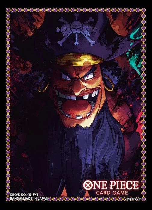 One Piece Card Sleeves - Marshall.D.Teach 70Ct (TCG+ Store Exclusive Vol 3) Card Sleeves Bandai