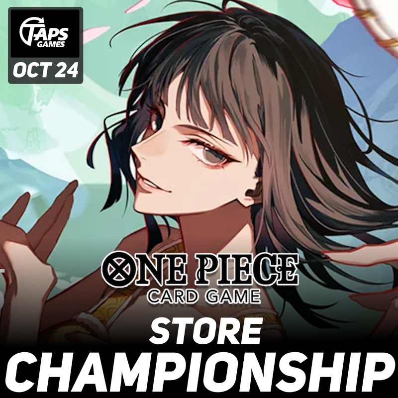 One Piece Card Game: Store Championship - Entry Ticket (October 24) (ONLY PURCHASE IF YOU HAVE A SUCCESSFUL SPOT VIA BANDAI TCG+ APP) Event Taps Games