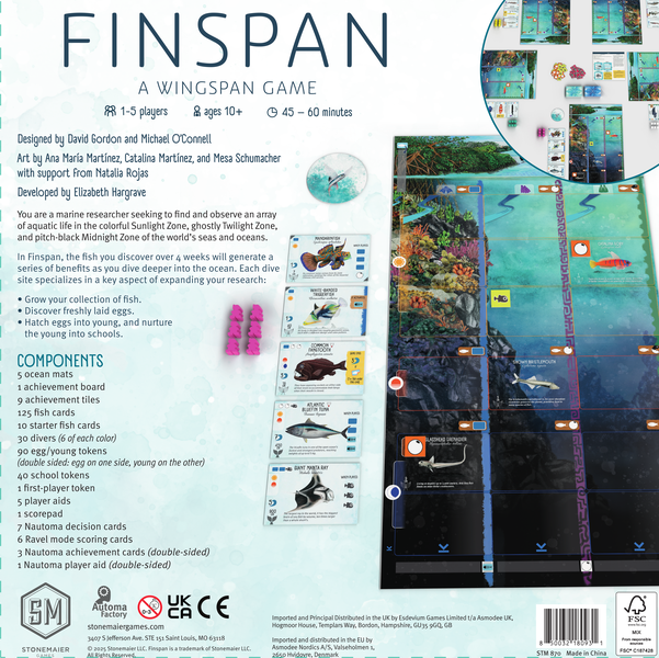 Finspan Board Games Stonemaier Games