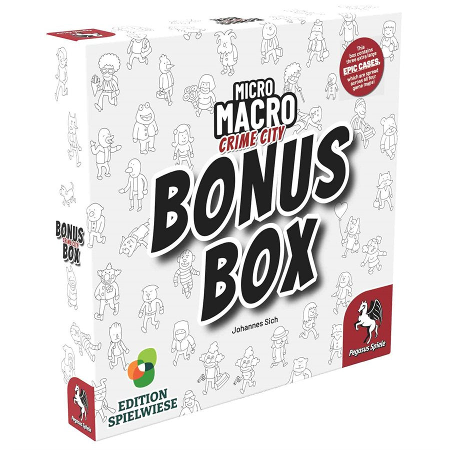 MicroMacro: Crime City: Bonus Box Expansion Board Games Pegasus Spiele   