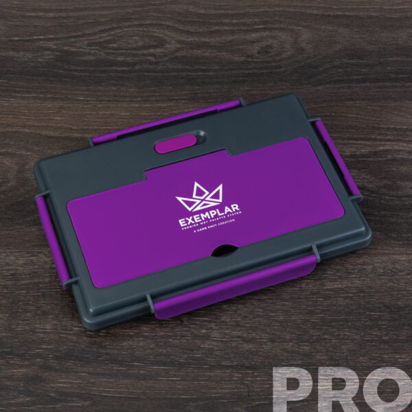 Game Envy: Exemplar PRO Wet Palette - Purple Hobby Brushes Game Envy
