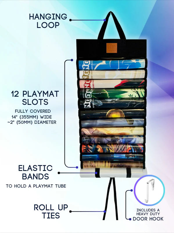 Nerd Gear: Playmat Sanctuary - Black Playmats Nerd Gear