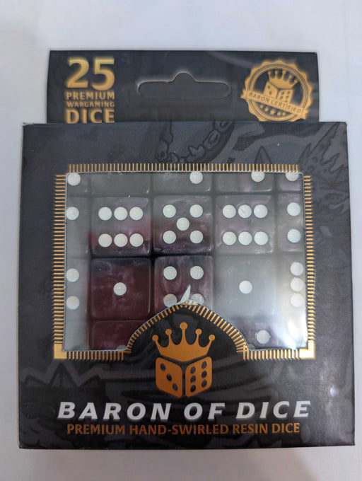 Baron of Dice: "Universal - Celestial" 25x16mm Square Corner Dice Dice & Gaming Accessories Baron of Dice