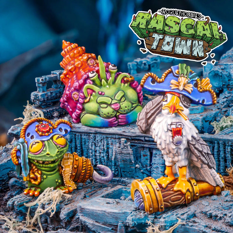 Rogue Hobbies: Rascaltown - Pirate Mates Unpainted Miniatures Rogue Hobbies