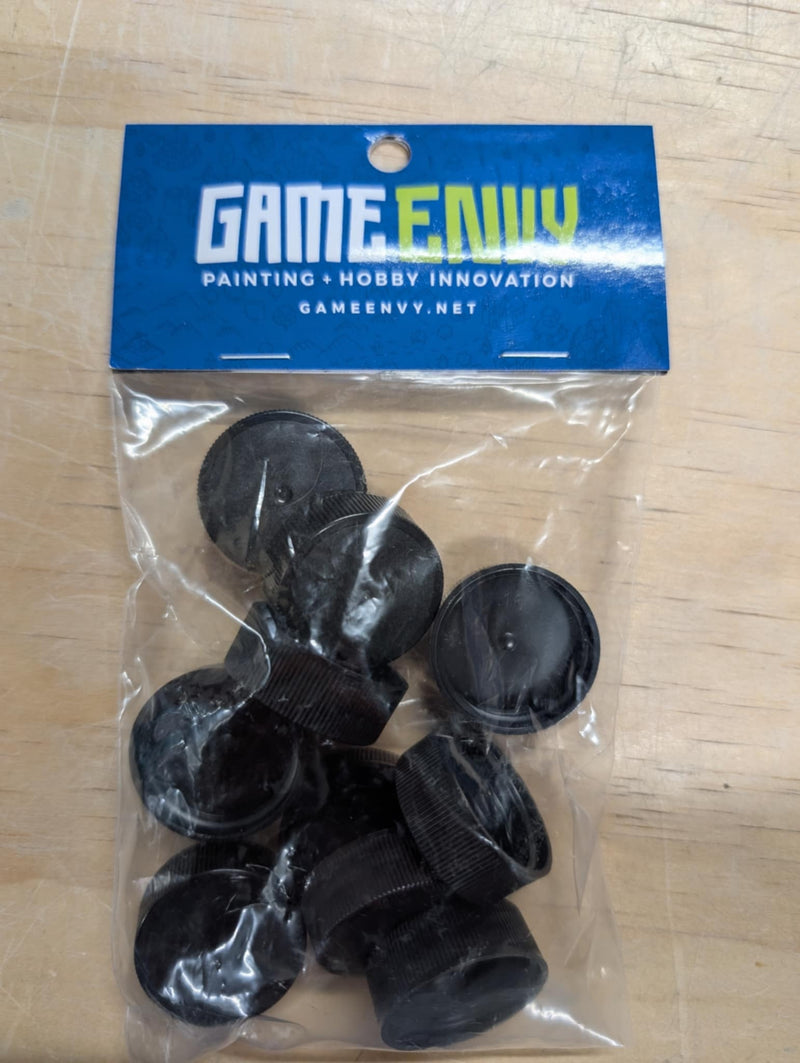 Game Envy: Hobby Holder - Swappable Caps (10 Pack) Hobby Brushes Game Envy
