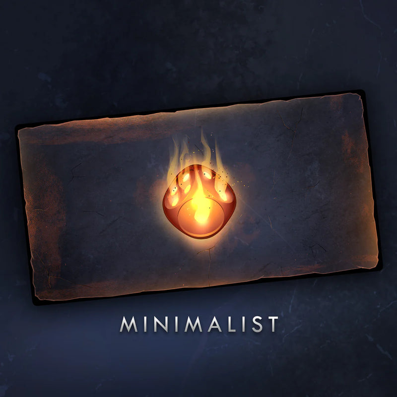 Dice Throne: Playmat - Minimalist Playmats Dice Throne