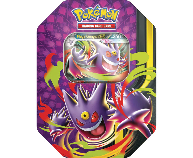 Pokémon - Mega Moonlit Tin (Mega Gengar ex) (Limit 1) Pokemon Sealed Pokémon