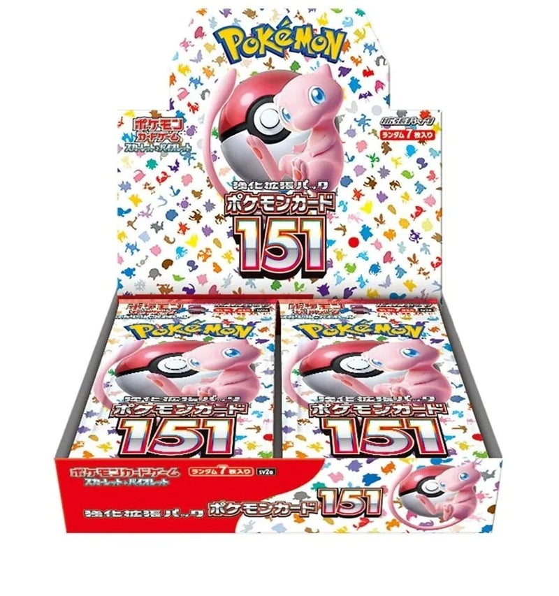 Pokémon Card 151 Booster Box (JPN) Pokemon Sealed Pokémon   