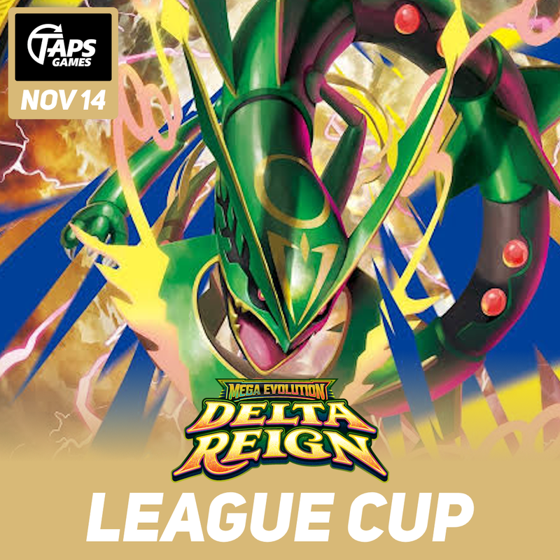 Pokémon League Cup Win-A-Box + More! [Standard] - Event Ticket (November 14, 2026 @ 11am) Event Taps Games