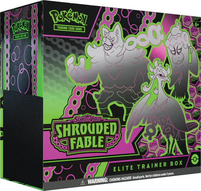 Pokémon Scarlet & Violet: Shrouded Fable - Elite Trainer Box Pokemon Sealed Pokémon   