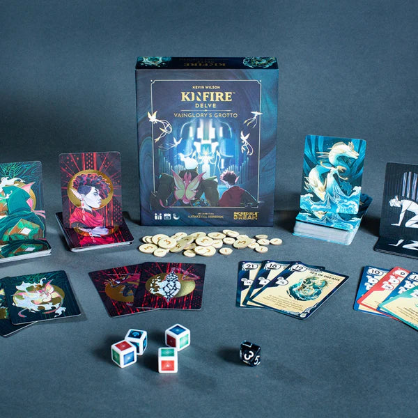 Kinfire Delve: Vainglory's Grotto Board Games Incredible Dream Studios
