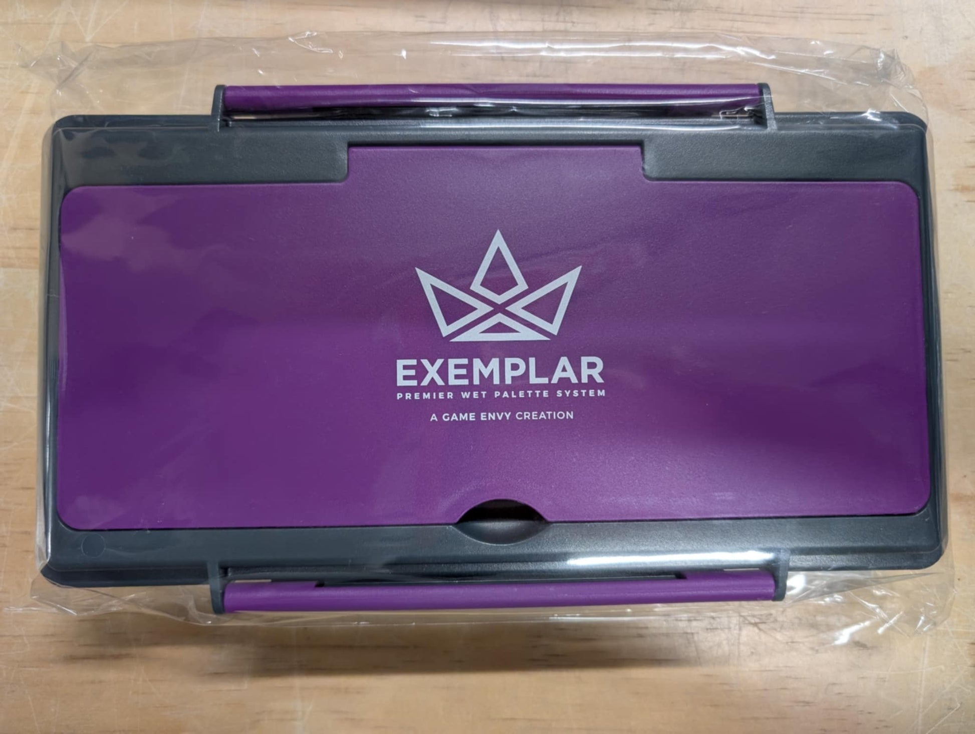 Game Envy: Exemplar GO Wet Palette - Purple Hobby Brushes Game Envy