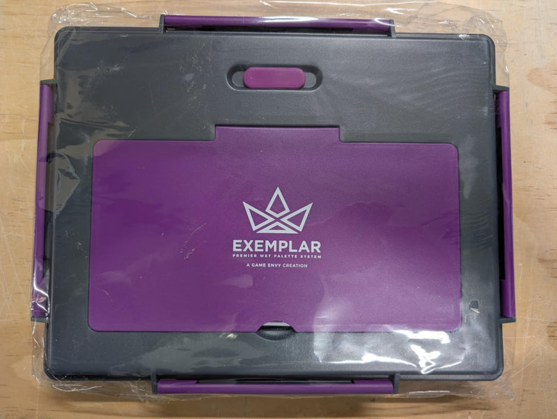 Game Envy: Exemplar MEGA Wet Palette - Purple Hobby Brushes Game Envy