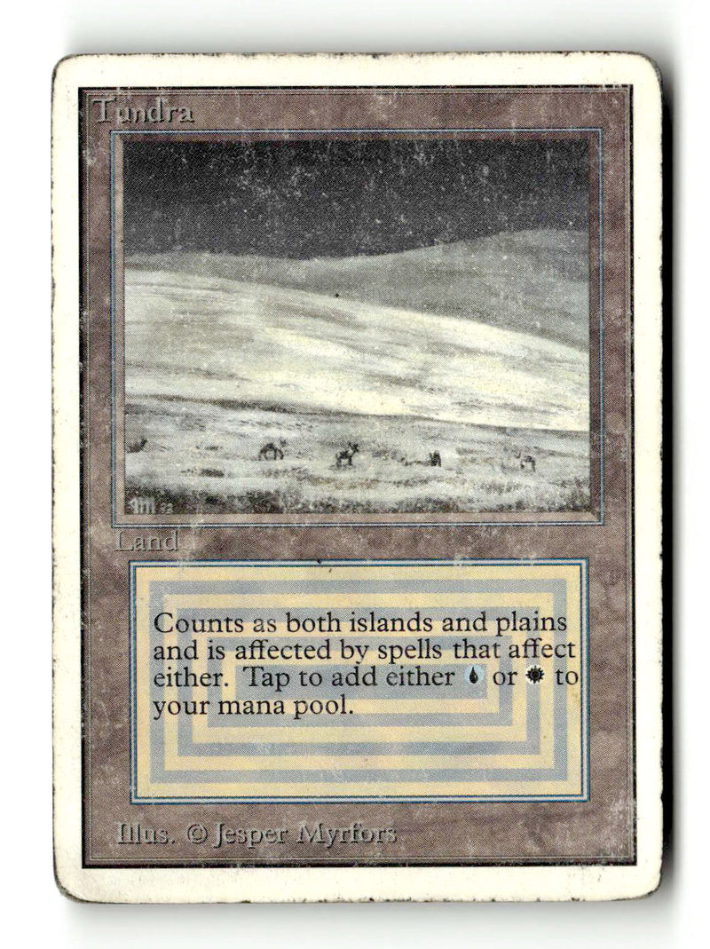 Tundra [Unlimited Edition] - Scan (RD-001) High End MTG Single Magic: The Gathering