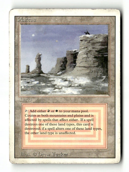 Plateau (3ED-284) [Revised Edition] - Scan (RD-009) High End MTG Single Magic: The Gathering