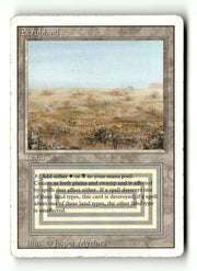 Scrubland (3ED-286) [Revised Edition] - Scan (RD-011) High End MTG Single Magic: The Gathering
