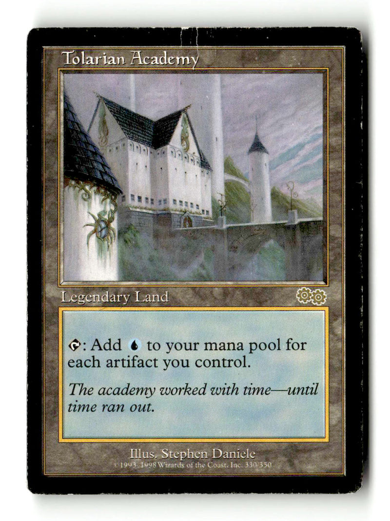 Tolarian Academy [Urza's Saga] - Scan (RD-015) High End MTG Single Magic: The Gathering
