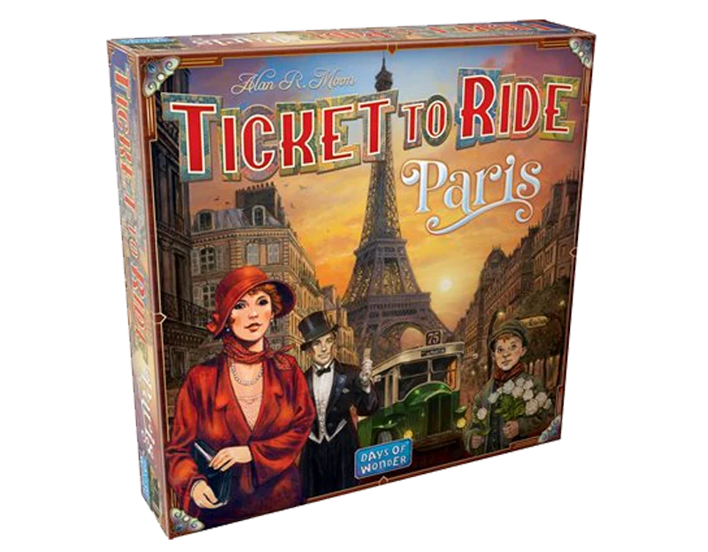 Ticket To Ride: Express - Paris Board Games Days of Wonder
