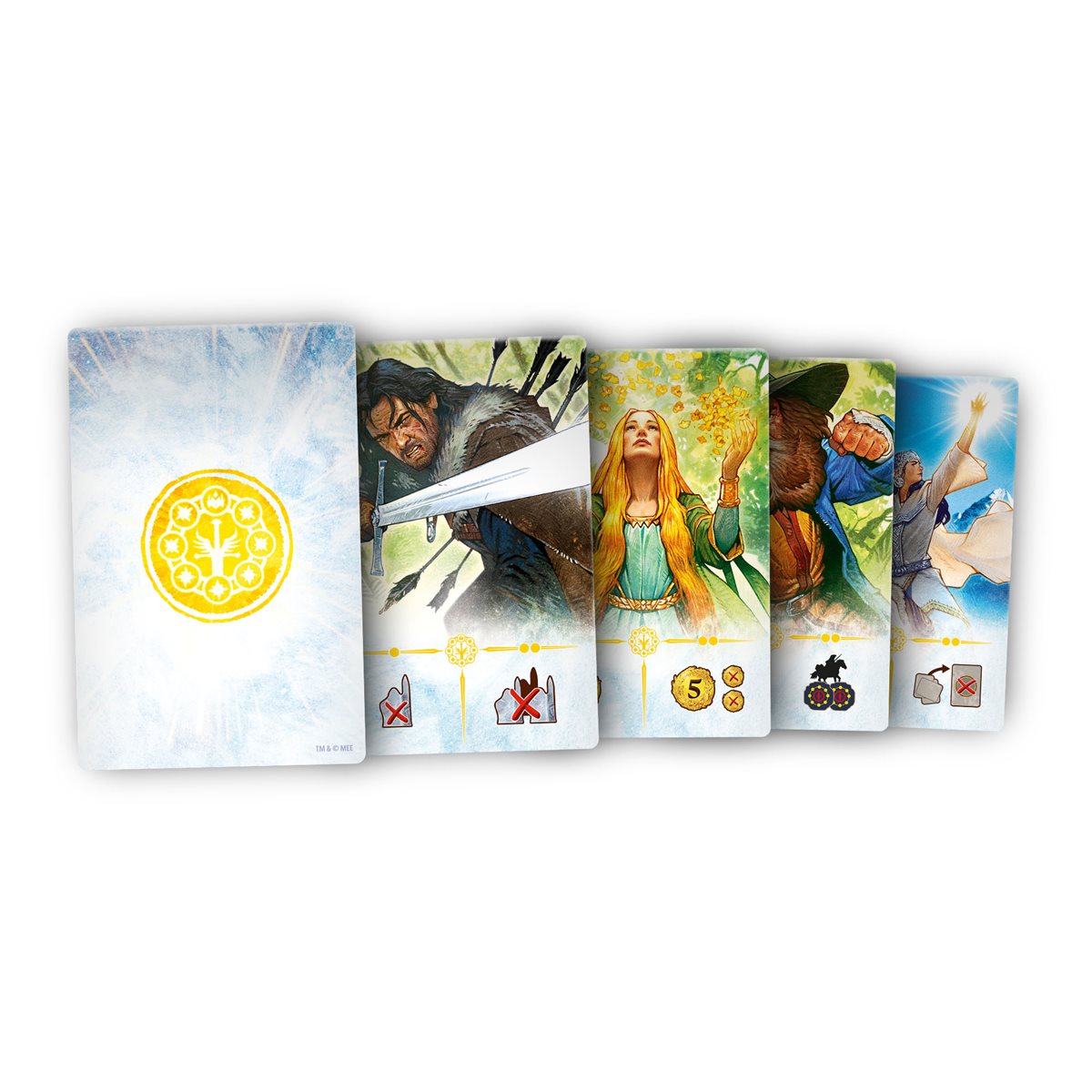 The Lord of the Rings: Duel for Middle-Earth: Allies Expansion Board Games Repos Production