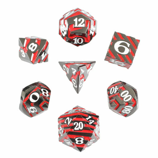 Forged Gaming: Metal 7-Die Set - "Rage Forged" Dice & Gaming Accessories Forged Gaming