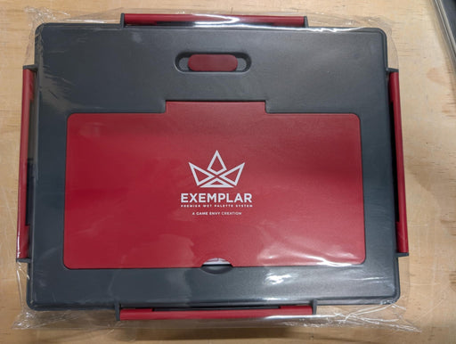 Game Envy: Exemplar MEGA Wet Palette - Red Hobby Brushes Game Envy