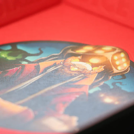 Dice Throne: Snap Dice Tray - Red Mad King/Black Dice & Gaming Accessories Dice Throne