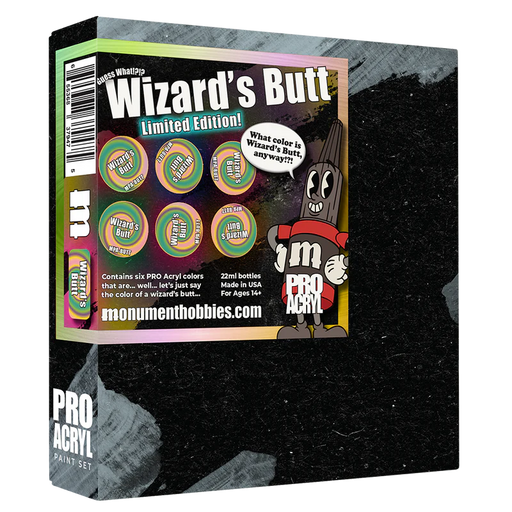 Monument Hobbies: Pro Acryl - Wizard's Butt Set! Model Paints Warp Speed Distribution
