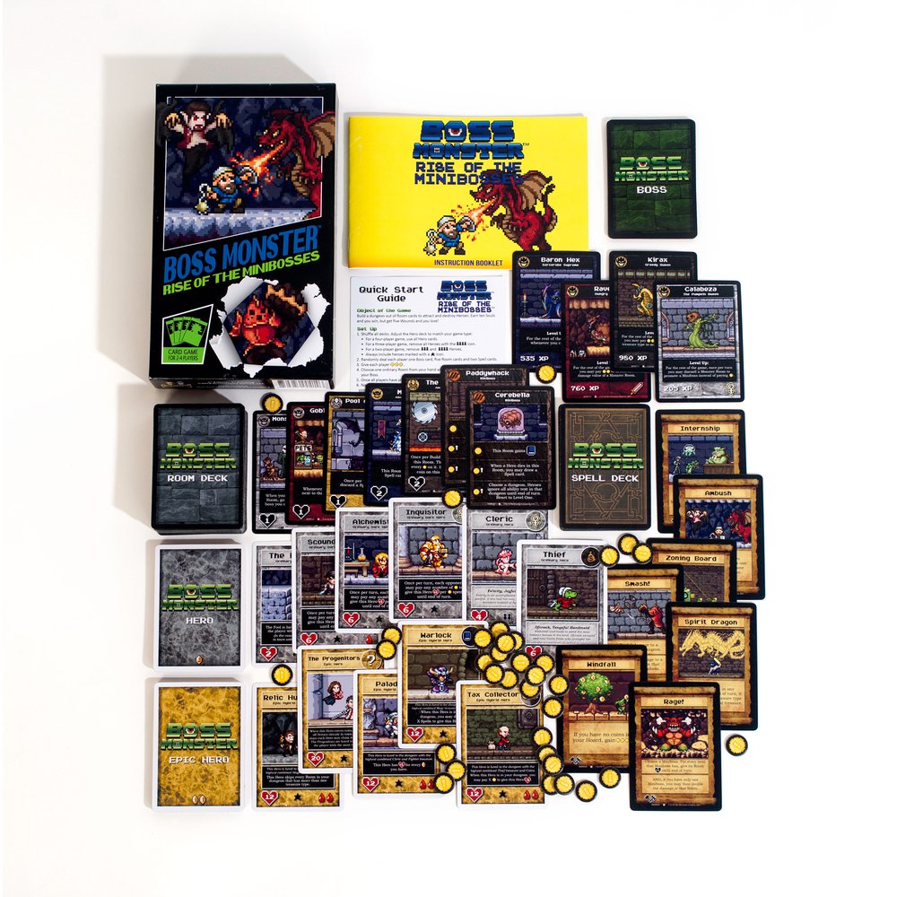 Boss Monster: Rise Of The Minibosses Expansion Board Games Brotherwise Games   
