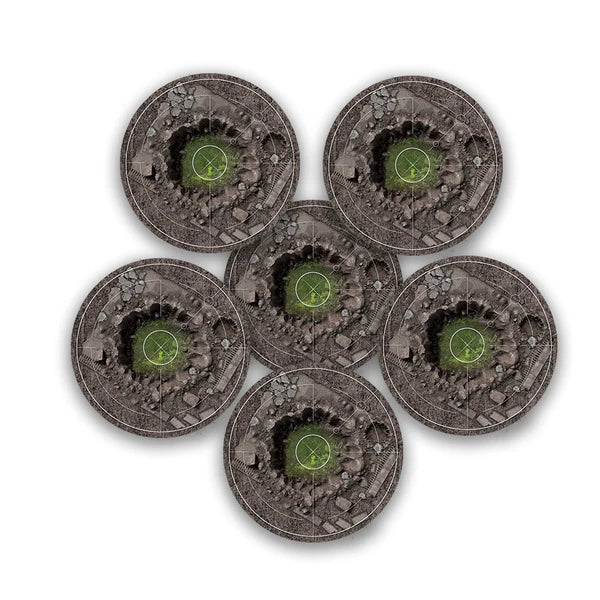 Frontline Gaming: Objective Markers - Rubble Terrain FLG