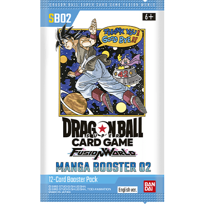 Dragon Ball Super Fusion World: Manga Booster 02 [SB02] - Booster Pack Dragon Ball Super Sealed Dragon Ball Super