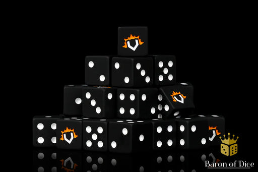 Baron of Dice: "Chapter Master Valrak" 25x16mm Square Corner Dice Dice & Gaming Accessories Baron of Dice