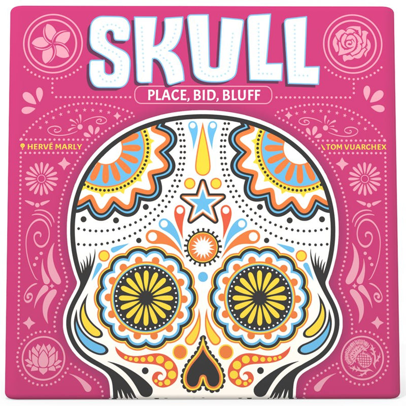 Skull (Skull & Roses) (Pink Box) Board Games Space Cowboys   