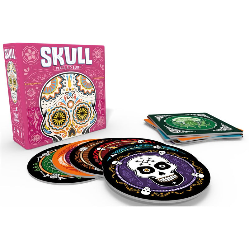 Skull (Skull & Roses) (Pink Box) Board Games Space Cowboys   