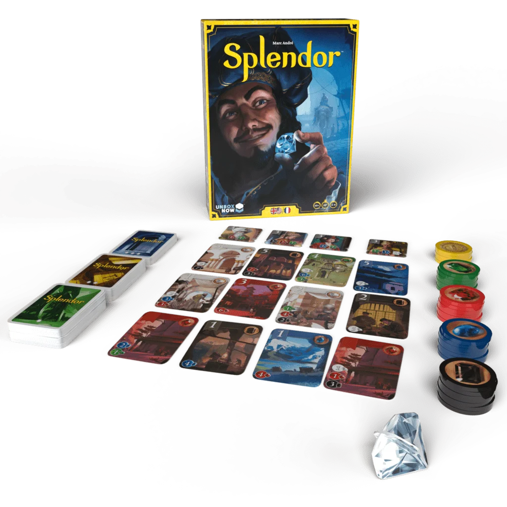 Splendor Board Games Space Cowboys
