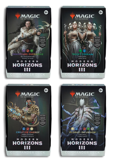 MTG Modern Horizons 3 - Commander Deck (Set of 4) (Release Date: June 7)