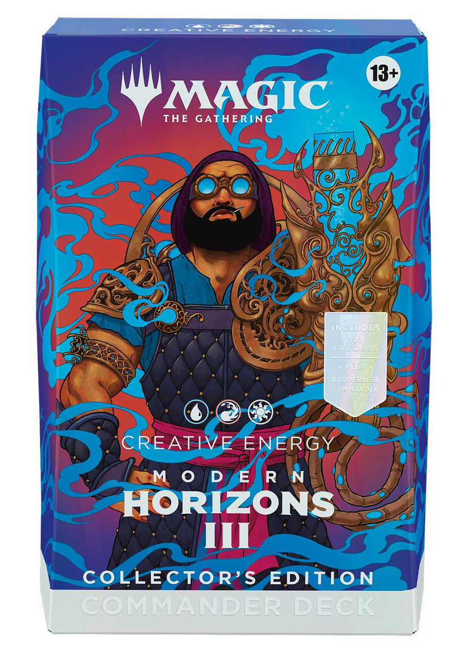 MTG Modern Horizons 3 - Commander Deck (Creative Energy - Collector's Edition) MTG Sealed Magic: The Gathering   