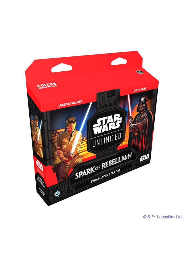 Star Wars: Unlimited Spark of Rebellion - Two Player Starter Star Wars Unlimited Sealed Fantasy Flight Games   