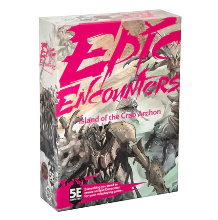Epic Encounters: Island of the Crab Archon Tabletop RPGs Steamforge Games