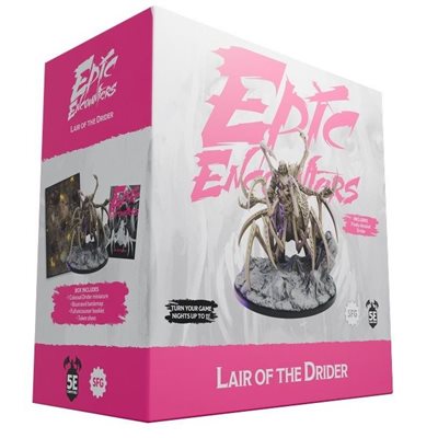 Epic Encounters: Lair of the Drider Tabletop RPGs Steamforge Games