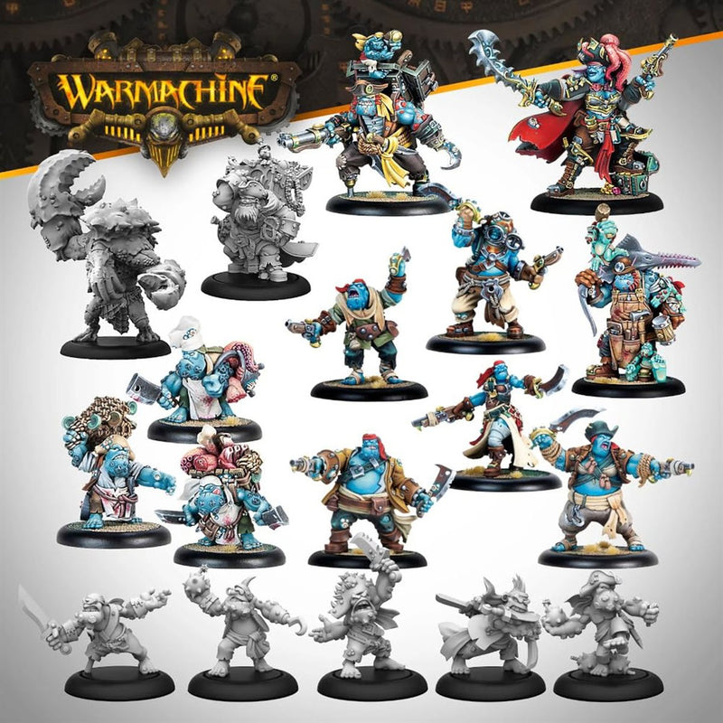 Warmachine: Southern Kriels Brineblood Marauders Core Expansion Warmachine Steamforged Games