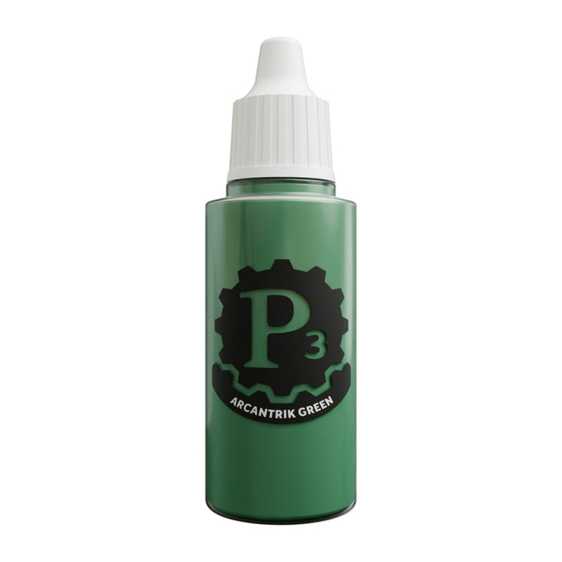 P3 Paints: Arcantrik Green Model Paints Privateer Press
