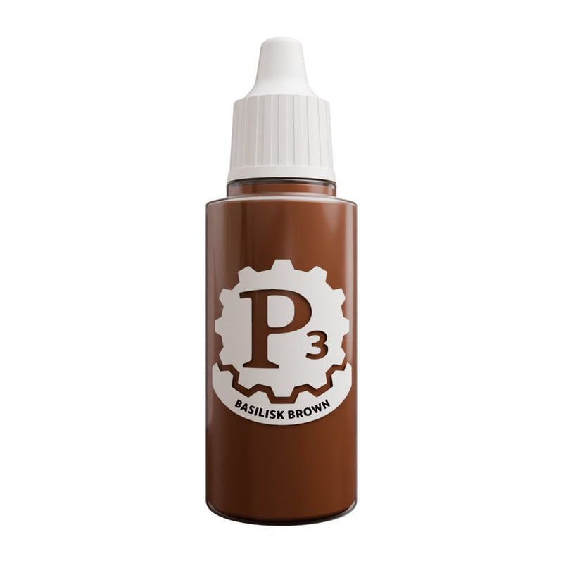 P3 Paints: Basilisk Brown Model Paints Privateer Press