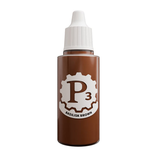 P3 Paints: Basilisk Brown Model Paints Privateer Press