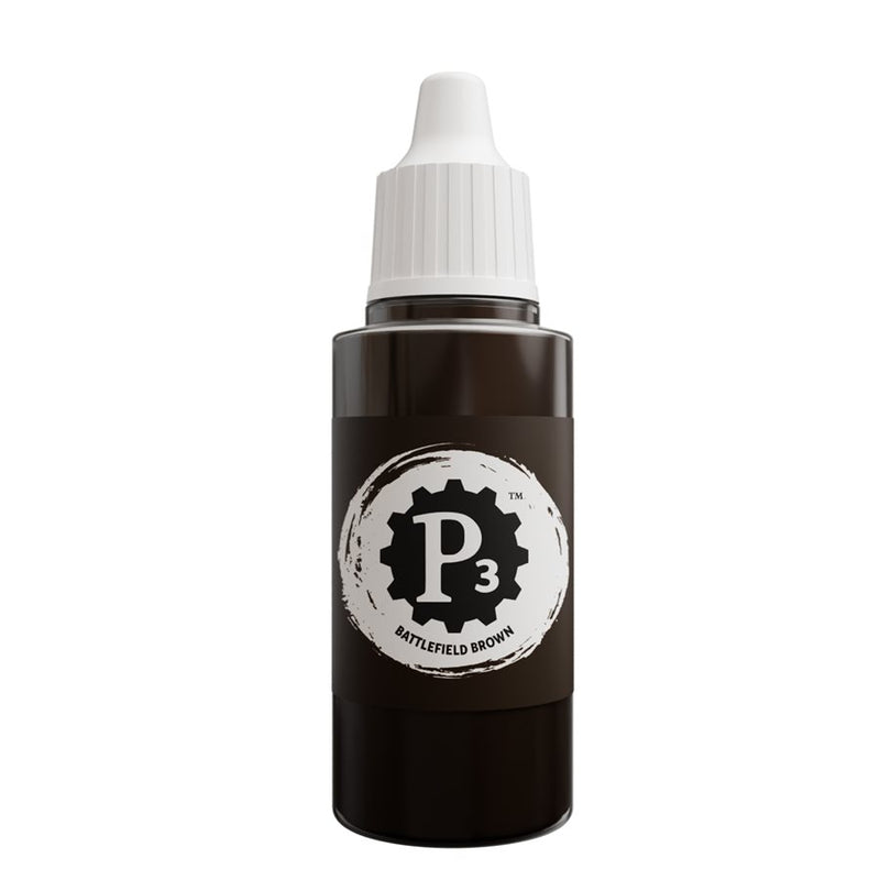 P3 Paints: Battlefield Brown Model Paints Privateer Press