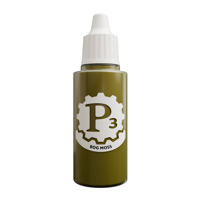 P3 Paints: Bog Moss Model Paints Privateer Press
